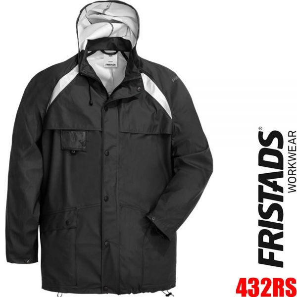 Regenjacke 432 RS - FRISTADS Workwear - 100561-schwarz