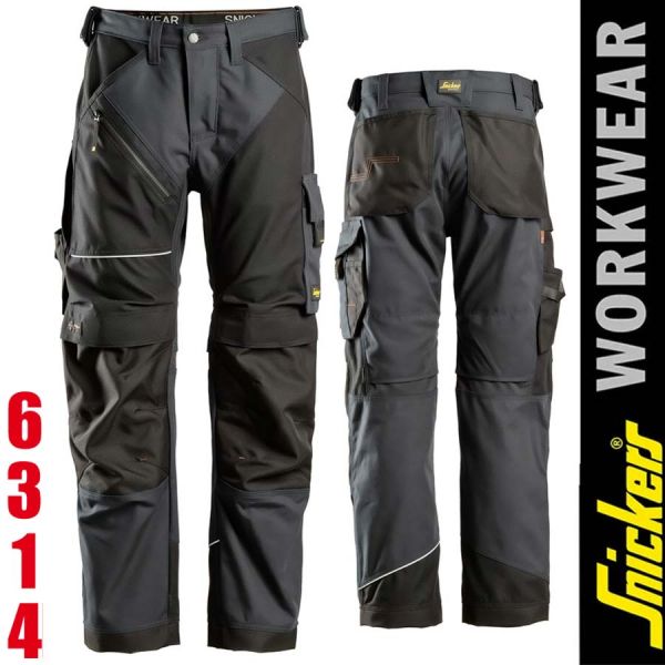 6314 RuffWork Canvas+ Arbeitshose - SNICKERS Workwear