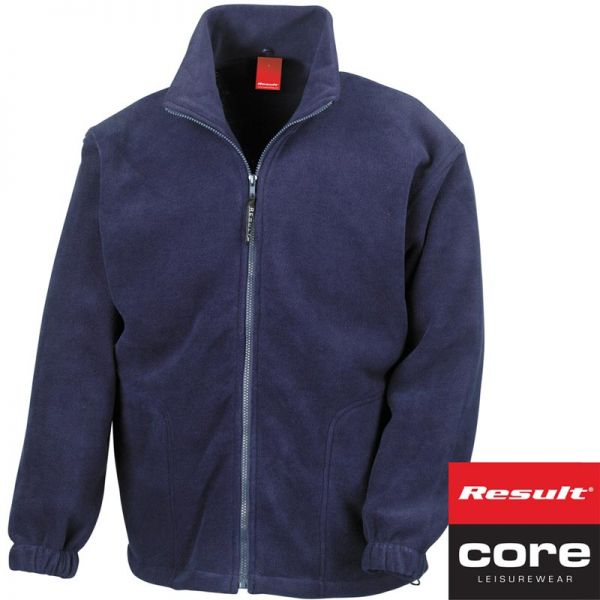 Polartherm Jacket - Result - Qualitäts Fleecejacke - RT36A-navyblau