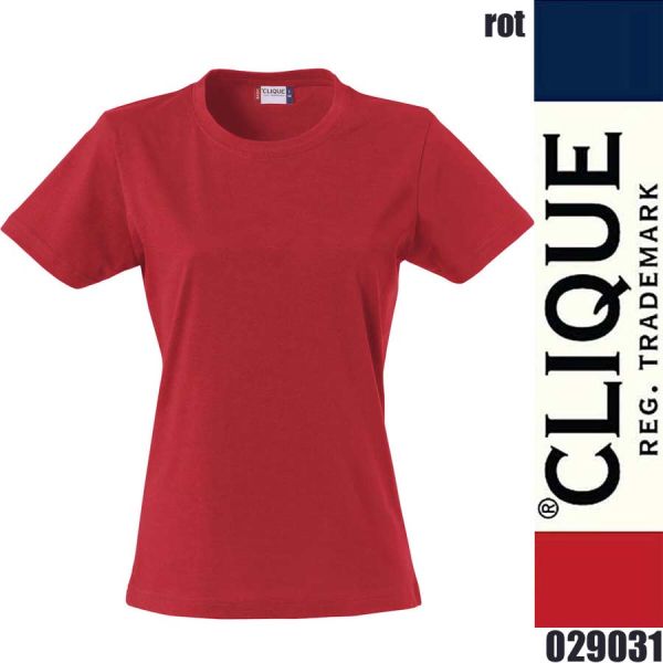 Basic-T Ladies, T-Shirt, Clique - 029031