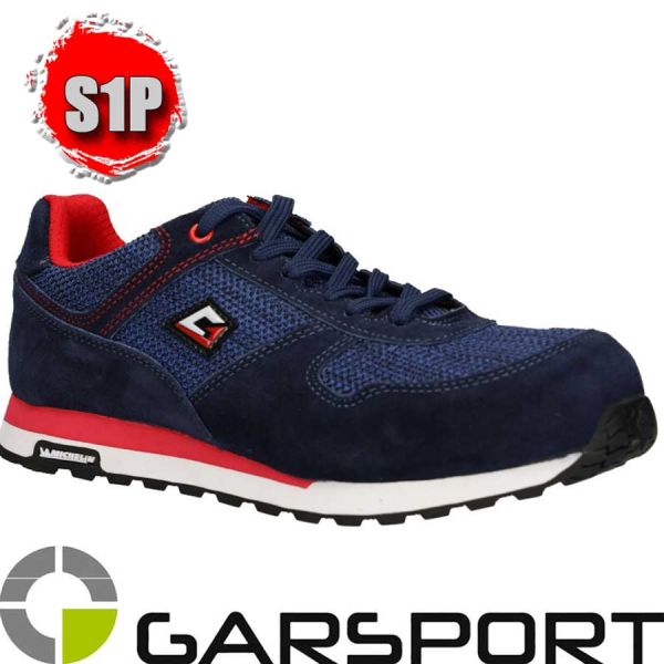 GARSPORT Monza 2.0 Sicherheitsschuh, S1P, navy-rot, 