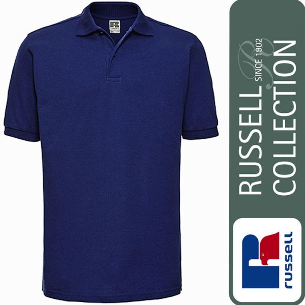 Hardwearing Polycotton Polo Shirt - RUSSEL - Z599