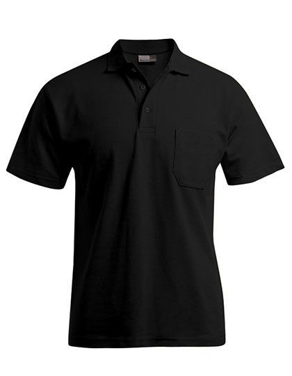 Poloshirt Men's Heavy, Pocket, Promodoro, 4100-schwarz