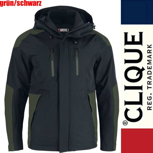 Trekking & Arbeitsjacke Funktionell - STAFFORD - CLIQUE - 020901-gruen-schwarz