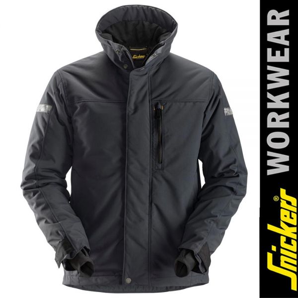 1100 Allround Work 37.5 - Gefütterte Arbeitsjacke - SNICKERS, steel grey, black