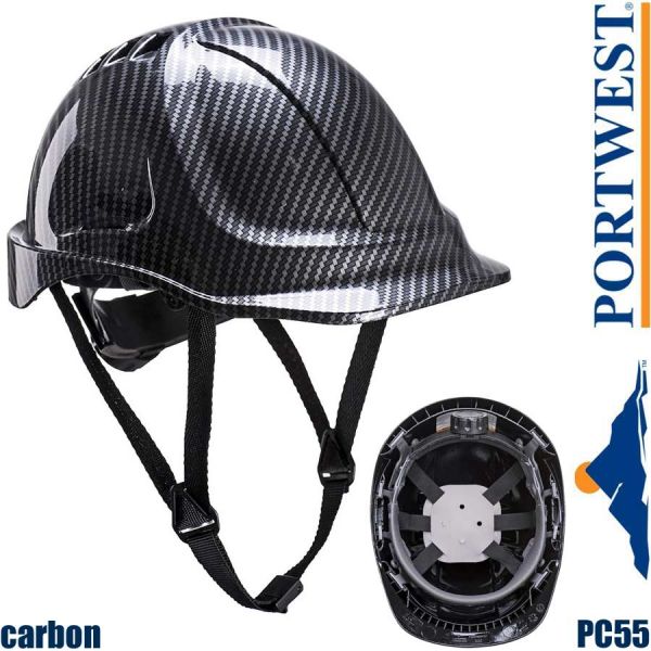 Endurance Helm im carbon - Look ! PC55, Portwest