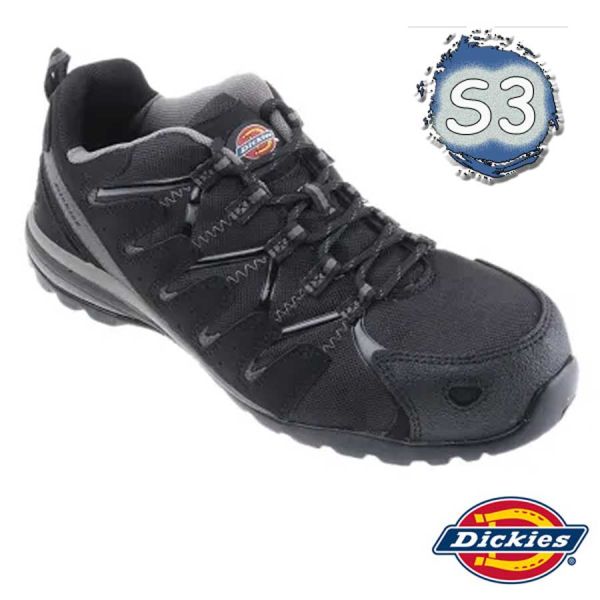 Dickies Tiber Safety Schuh, S3, schwarz, FC23530