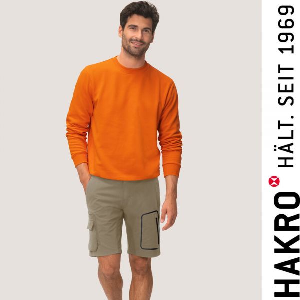 NO. 728 Hakro Active Shorts - khaki