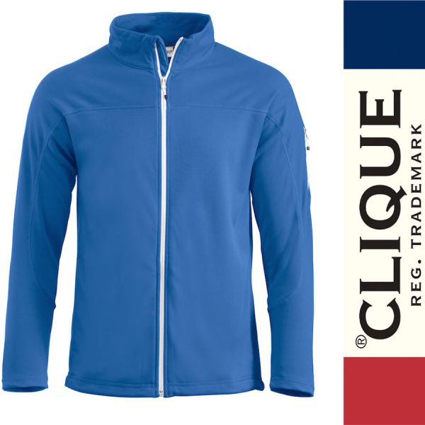 Ducan funktionelle Sweat Jacke mit Stehkragen, Clique - 021055-royalblau