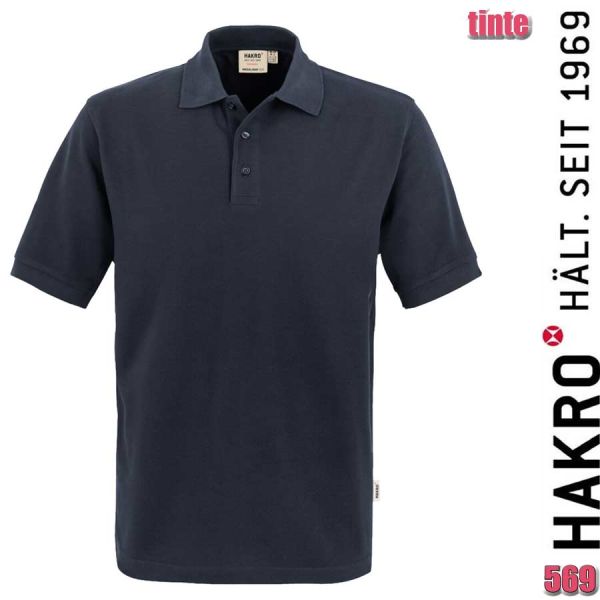 NO. 569 Hakro Poloshirt Mikralinar ECO GRS, tinte