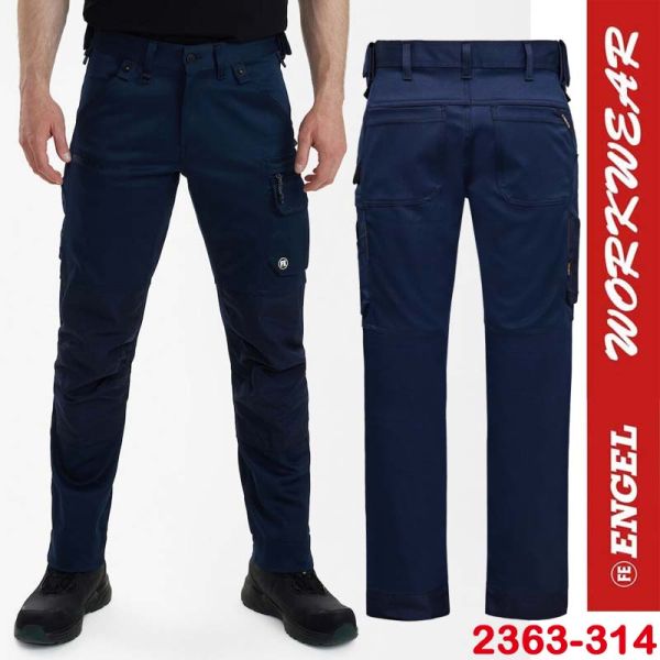 X-Treme Arbeitshose mit Stretch, ENGEL Workwear, 2363-314, blue ink