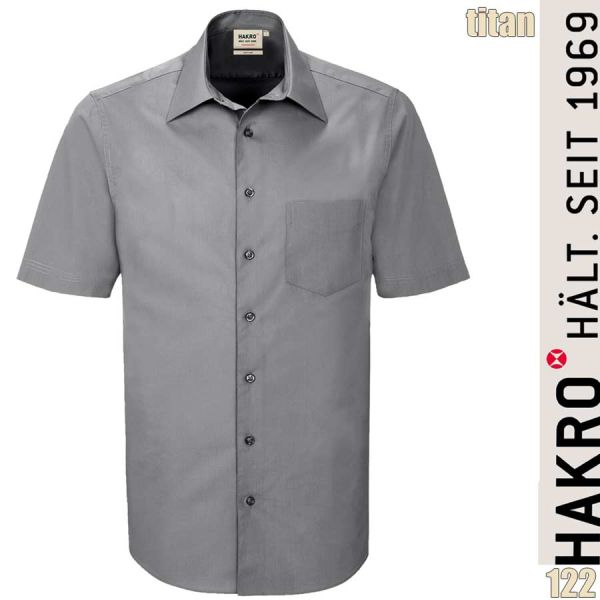NO. 122 Hakro Hemd 1/2-Arm Mikralinar Komfort