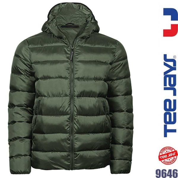 Lite Hooded, Jacket, TEE-JAYS, TJ9646, deep green