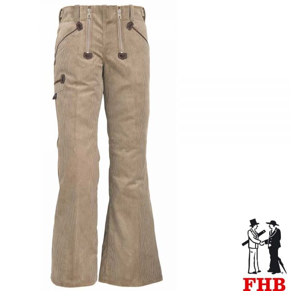 PAULINE Damen Zunfthose Genuacord - FHB beige 