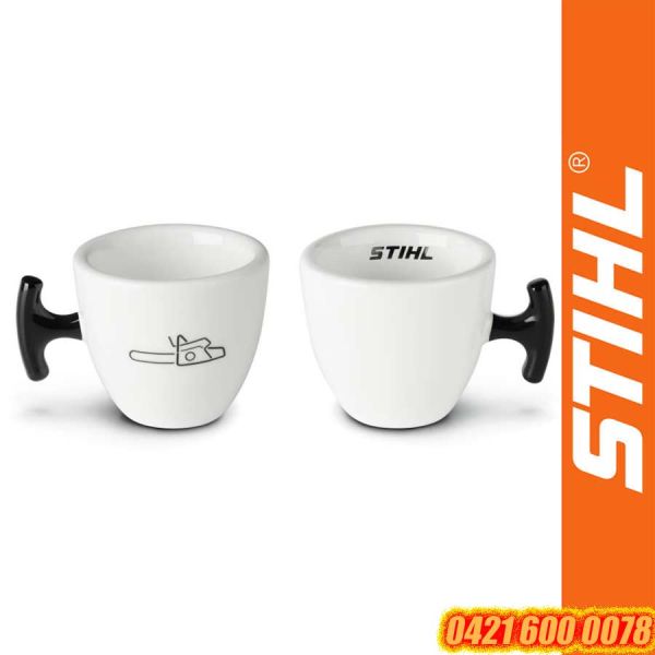 Espresso-Tasse STIHL, 2-er Set, mit Anwerfergriff, 04216000078