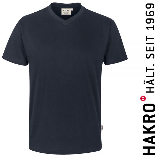 NO. 226 Hakro V-Shirt Classic, blaue tinte