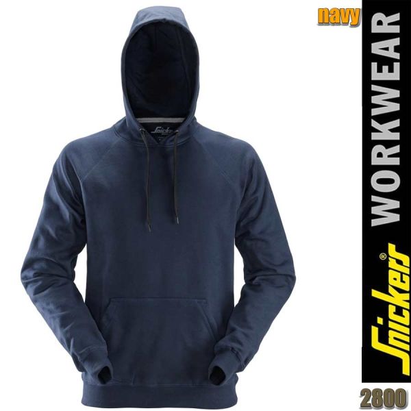 Klassischer Hoodie, Snickers - 2800, navy