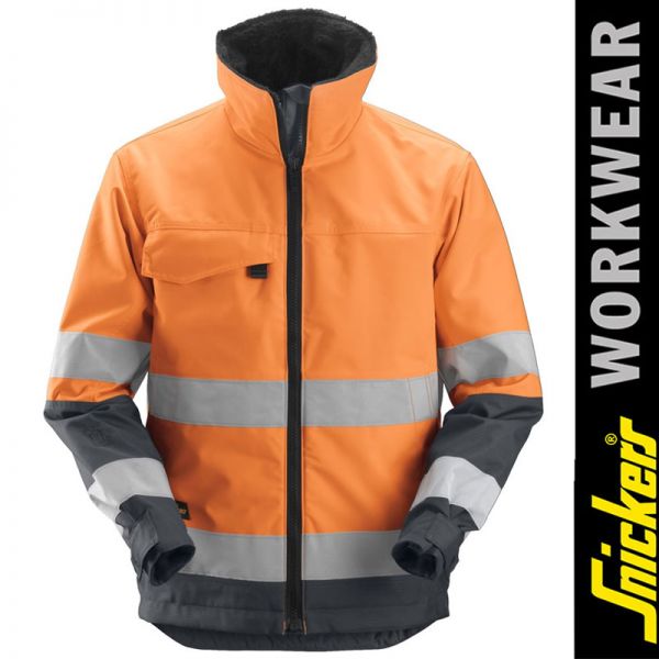 1138 Core Wärmeisolierte High-Vis-Arbeitsjacke , Warnschutzklasse 3, orange