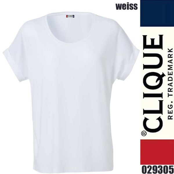 Katy T-Shirt Damen, Clique - 029305, weiss