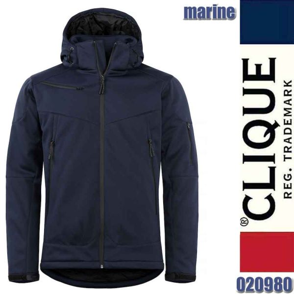 Grayland moderne wattierte Softshell Jacke, Clique - 020980, marine