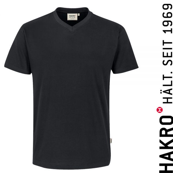 NO. 226 Hakro V-Shirt Classic, schwarz