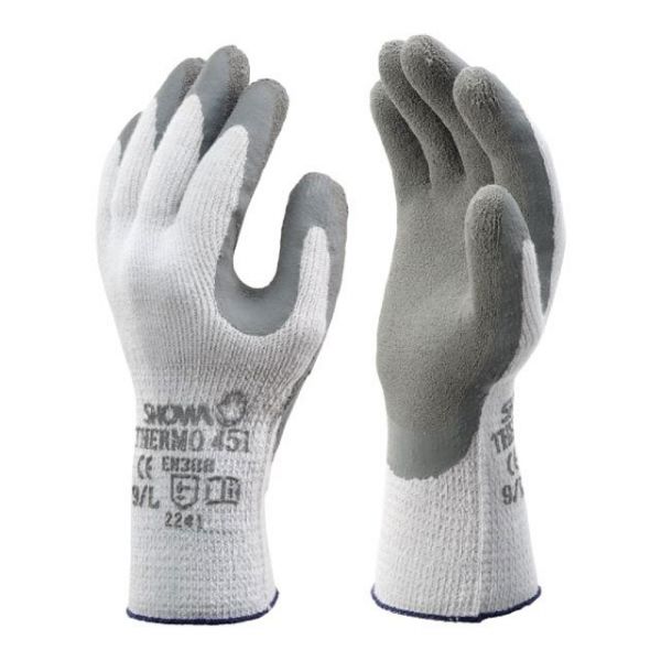 Showa Thermo-Grip Handschuh (451), grau
