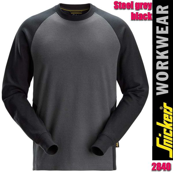 Zweifarbiges Sweatshirt, Snickers - 2840