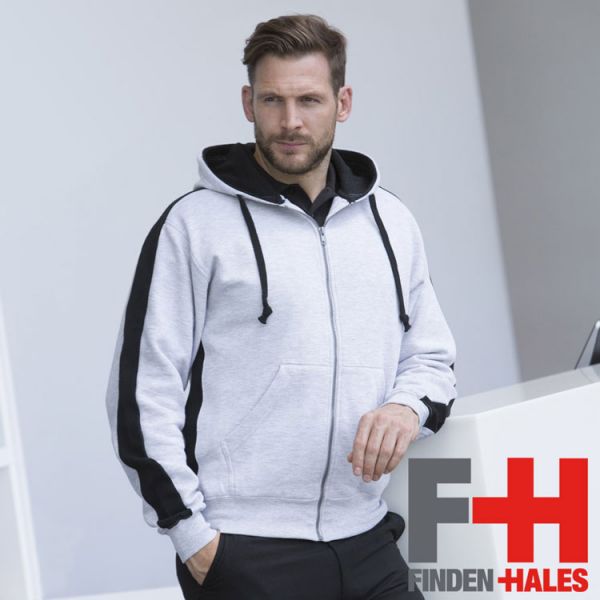 Hoodie Full Zip - LV330 - Finden & Hales Teamwear