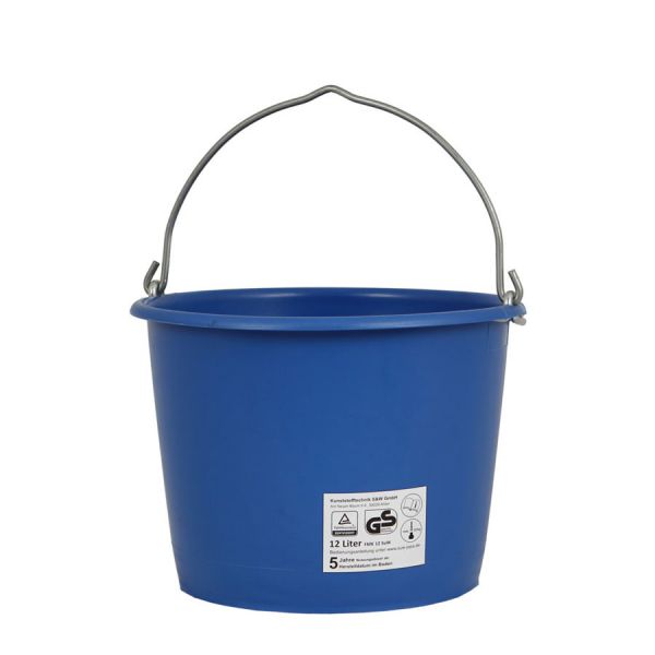 Pflastereimer "PROFI" blau - 12 liter 