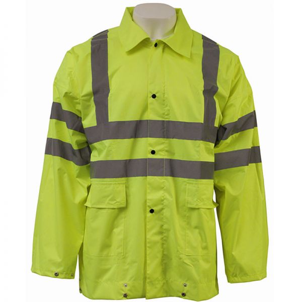 Regenjacke - Leichte Ausführung-Neongelb - EN20471