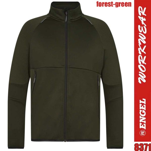 X-Treme Midlayer-Cardigan, 8371, ENGEL Workwear, forest green