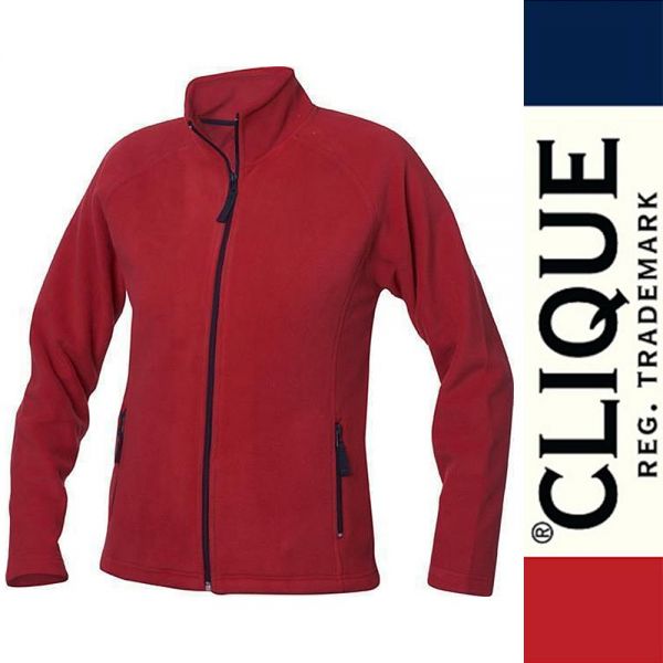 Damen Fleecejacke "Theresa" rot - SALE 