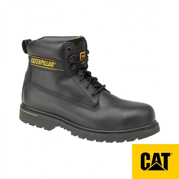 CAT Arbeitsschuh, Holton S3, schwarz, 4610438