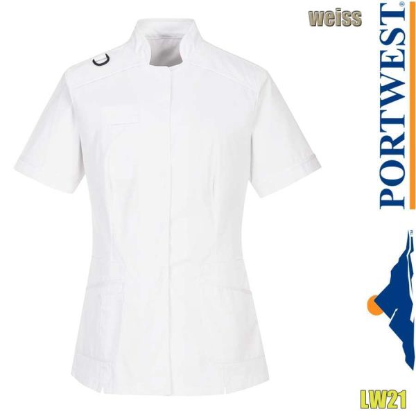 Medizinische Damen- Tunika, LW21 PORTWEST, weiss