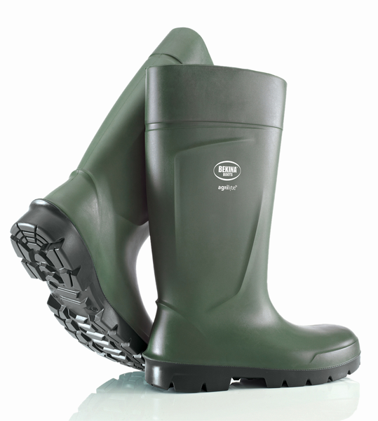 Industrie PU-Stiefel - grün, BEKINA Boots, S5