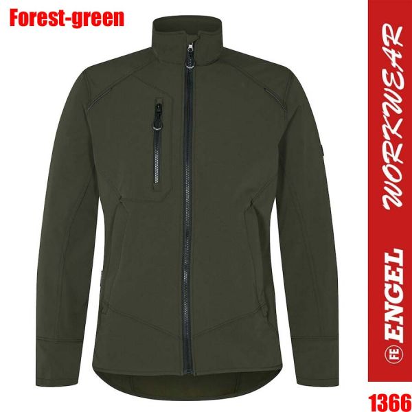 X-Treme Jacke 1366 mit 4-Wege Stretch - ENGEL Workwear-forestgreen