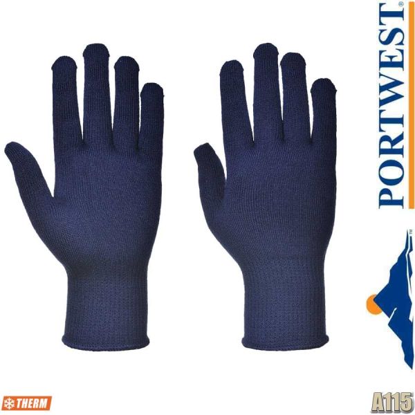 Thermal Thermo Strick-Handschuh, Unterziehhandschuh, A115, PORTWEST