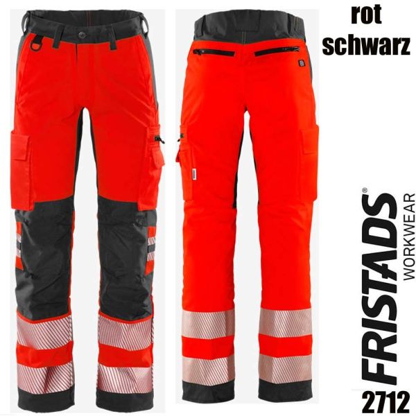 HIGH VIS STRETCH-HOSE KL. 2 2712 PLU, FRISTADS, 130164