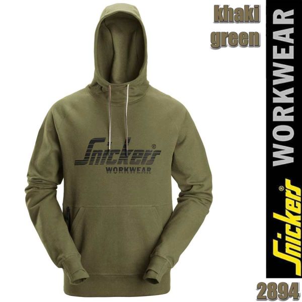 Logo-Hoodie weiches Gewebe, Snickers - 2894