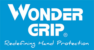 Handschuhe Wonder Grip leuchtgelb-schwarz Comfort 310 mit Latex 