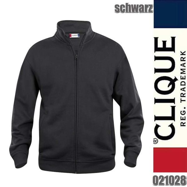 Basic Cardigan Junior Sweatjacke für Kinder, Clique - 021028, schwarz