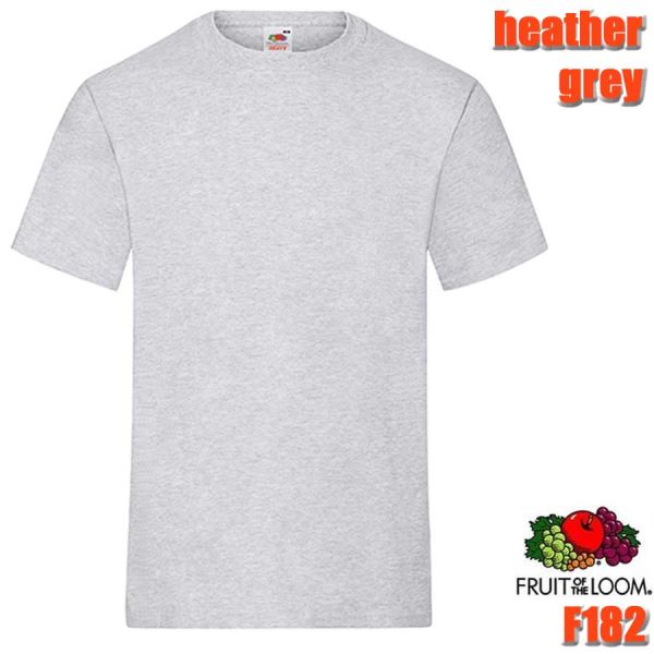 Heavy Cotton T-Shirt, 195g - FRUIT OF THE LOOM, F182