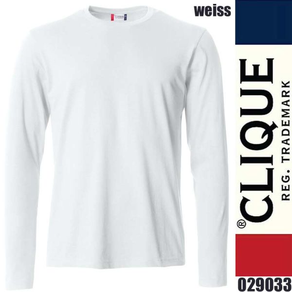 Basic-T L/S, T-Shirt Langarm, Clique - 029033