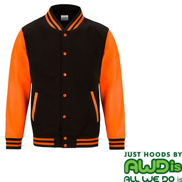 Just Hoods College Jacke Electric Varsity Jacket - JH044- Sale