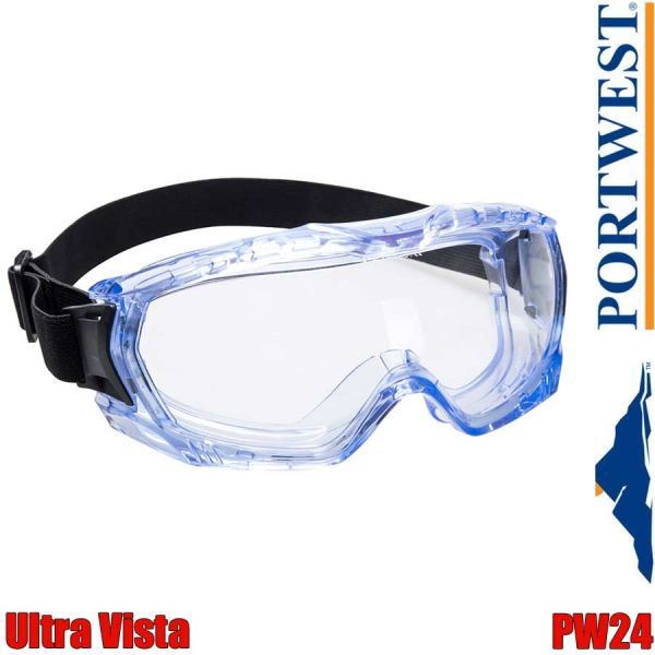 Vollsicht - Schutzbrille Ultra Vista, PW24, PORTWEST