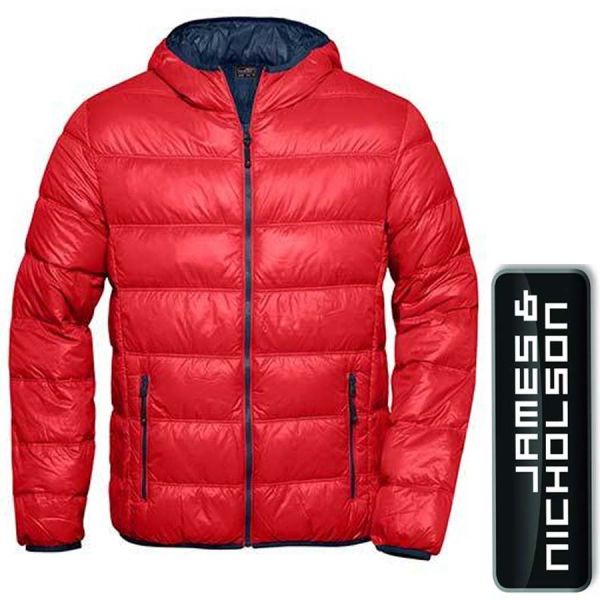 Men's Daunen Jacke - James & Nicholson - JN1060