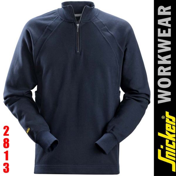 Troyer - Pullover mit Multipockets - SNICKERS Workwear - 2813-navyblau