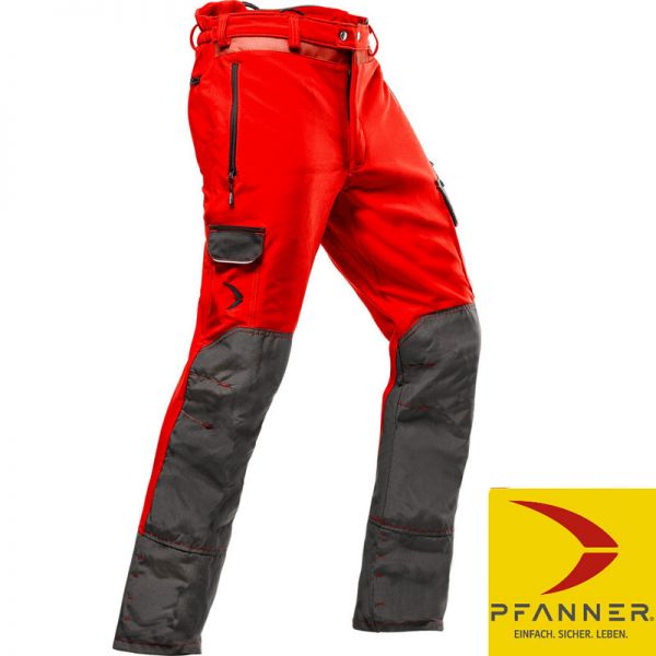 Arborist Schnittschutzhose - Pfanner - 102218-rot