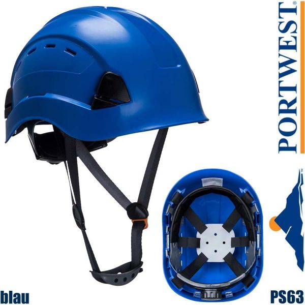 Endurance Helm für Höhenarbeiten, PS63, Portwest, blau
