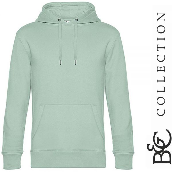 Hooded Sweatshirt - B&C Collection - aqua green